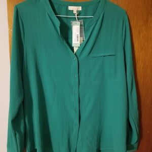 &.Layered  Ilana One Pocket Blouse